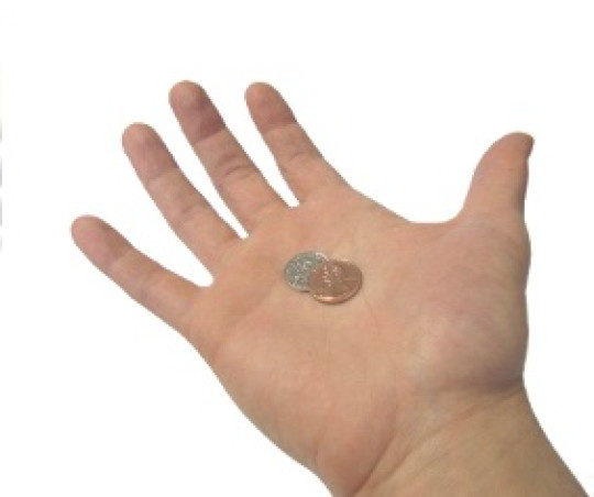 Dime and Penny - Scotch and Soda - Locking Coin - Münztrick
