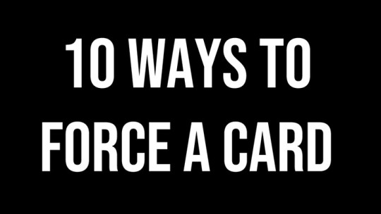 Magic Encarta Presents - 10 Ways To Force A Card by Vivek Singhi - Video - DOWNLOAD
