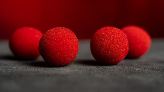 Magic Sponge Balls 50PK RED 1" by Murphy's Magic