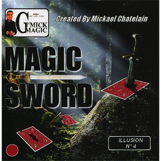 Magic Sword Card (Red)by Mickael Chatelain