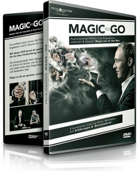 Magic to Go von Felix Gauger - 15 Zaubertricks - Deutsch