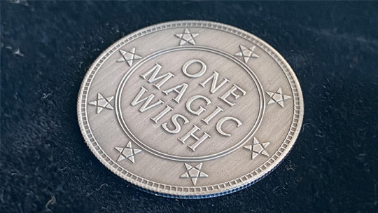 Magic Wishing Coins Antique Silver (12 Coins) by Alan Wong