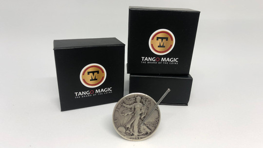 Magnetic Coin Walking Liberty (w/DVD) (D0136) by Tango s