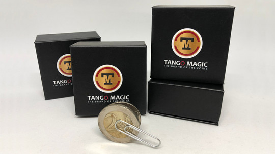 Magnetic Flipper Coin (2 Euro) by Tango (E0034)