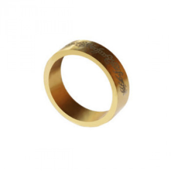 PK Ring - Magnetring - Gold - 20mm - Letters