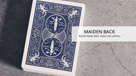 Bicycle Maiden - Blau - Marked Playing Cards - Markiertes Pokerdeck
