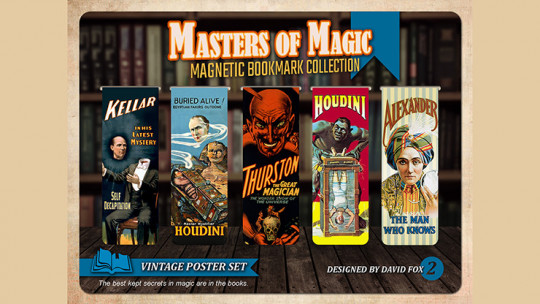 Masters of Magic Bookmarks Set 2. by David Fox