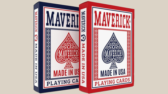 Maverick Made in the USA (Red) - Pokerdeck