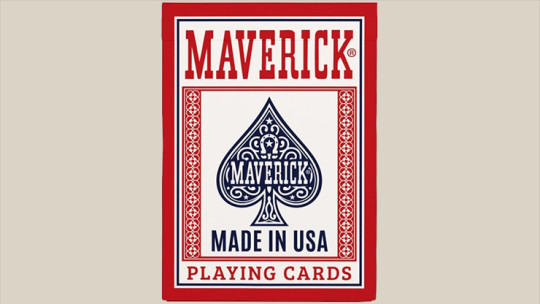Maverick Made in the USA (Red) - Pokerdeck