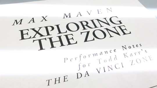 Max Maven's Exploring the Zone and The Da Vinci Zone