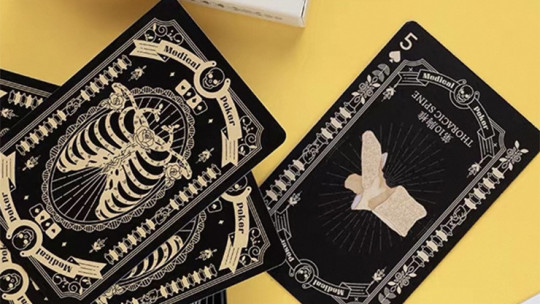 Preview: Medical Poker (Black) - Pokerdeck