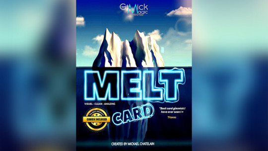 MELT CARD RED by Mickael Chatelain - Karte durch Geldschein - Zaubertrick