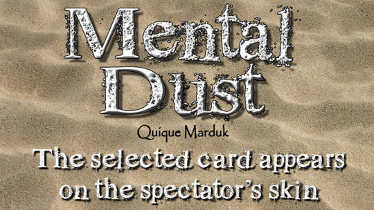 MENTAL DUST 8 of Spades by Quique Marduk - Mentaltrick