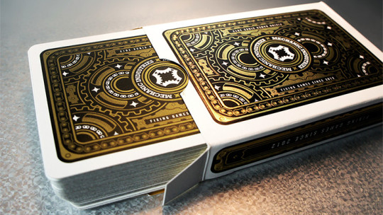 Metallic Deck Set (Limited Edition) by Mechanic Industries - Markiertes Kartenspiel