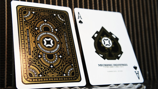 Metallic Deck Set (Limited Edition) by Mechanic Industries - Markiertes Kartenspiel