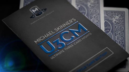 Michael Skinner's Ultimate 3 Card Monte (Blue) by Murphy's Magic Supplies Inc.