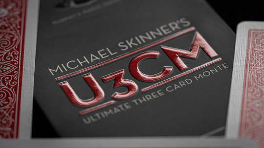 Michael Skinner's Ultimate 3 Card Monte (Red) by Murphy's Magic Supplies Inc.