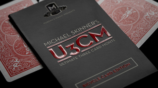 Michael Skinner's Ultimate 3 Card Monte (Red) by Murphy's Magic Supplies Inc.