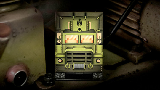 Military by Riffle Shuffle - Pokerdeck