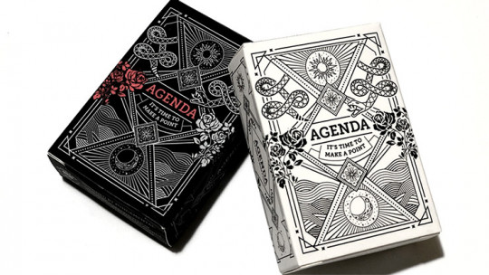 Mini Agenda (White) - Pokerdeck