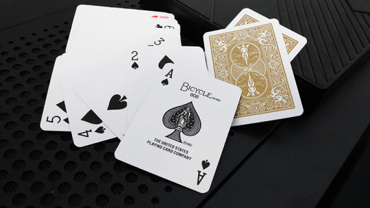Preview: Mini Bicycle Cards (Gold)