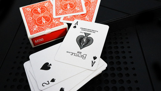 Preview: Mini Bicycle Cards (Orange)