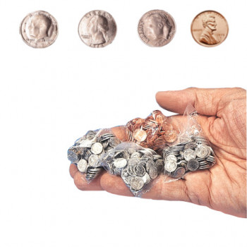 Mini Coin - Miniatur Münze - Quater
