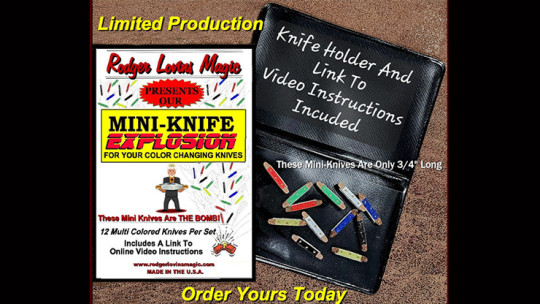 Mini- Knife Explosion by Rodger Lovins