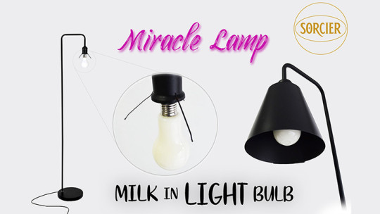 Miracle Lamp Milk in Light Bulb with Remote STAGE by Sorcier Magic