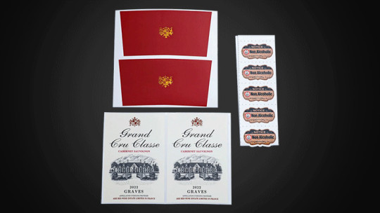 Miracle Wine Bottles Extra Sticker Labels