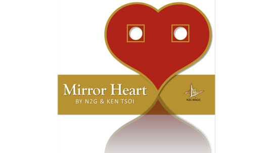 Mirror Heart Black by N2G & Ken Tsoi (Gimmicks and online instructions)