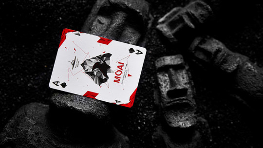 Moai Red Edition by Bocopo - Pokerdeck