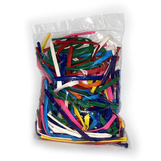 Modellierballons #260 - 100 Stück - Assorted Balloons - Economy