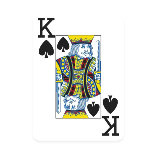 Preview: Modiano playing cards - Texas Poker 2 Jumbo index Blue