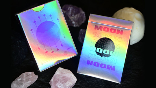 Moon (White Holo) - Pokerdeck
