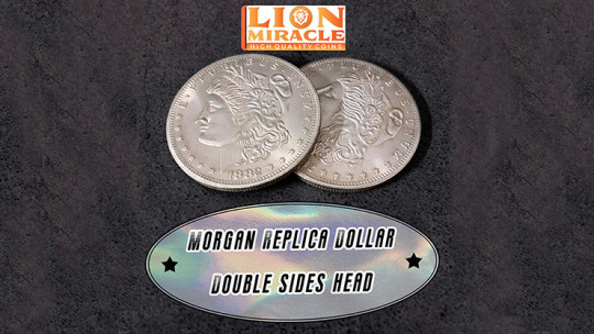 MORGAN REPLICA DOLLAR DOUBLE SIDED HEAD by Lion Miracle