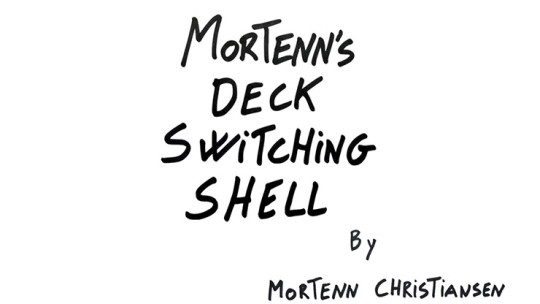 Mortenn's Deck Switching Shell (Blue) by Mortenn Christiansen and CrazyJokers