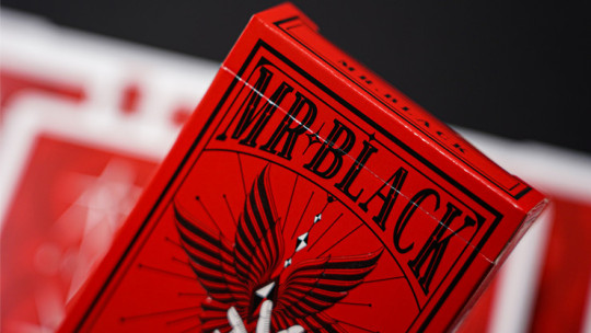 Mr. Black V1 (Red) - Pokerdeck