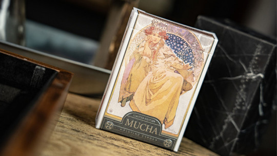 Mucha Princess Hyacinth Silver Edition by TCC - Pokerdeck