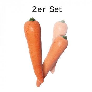 Multiplying Carrots - 2er Set - Latex Karotten - Zaubertrick