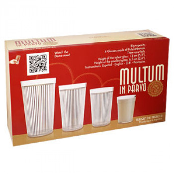 Diminishing Milk Glasses - Multum in Parvo by Bazar de Magia - Zaubertrick