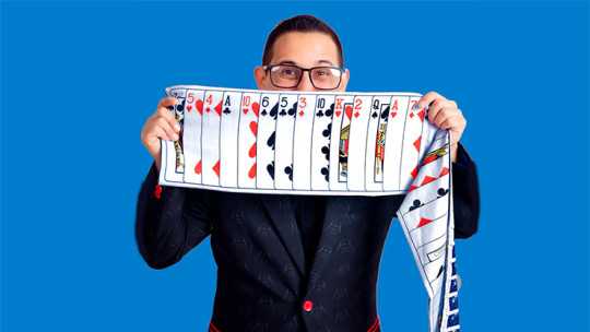 Preview: Mystery Card Streamer (Blue 6 of Clubs) by PlayTime Magic DEFMA