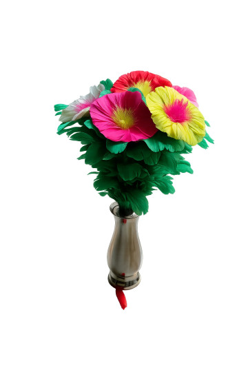Nachwachsende Blumen Premium - Regrowing Flowers Bühnenzauber mit Vase