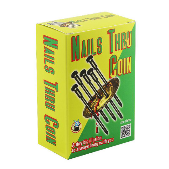 Nails Thru Coin - With 5 Nails