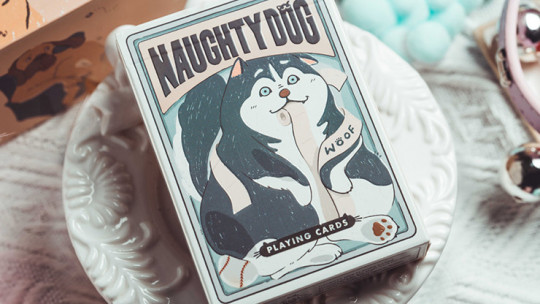 Naughty Dog by 808 Magic and Bacon Playing Card - Pokerdeck