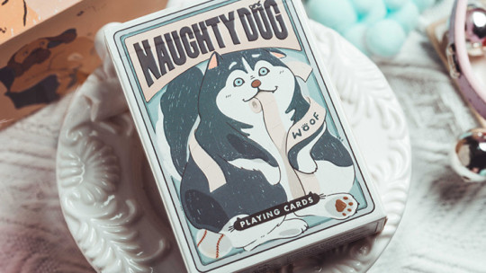 Naughty Dog by 808 Magic and Bacon Playing Card - Pokerdeck