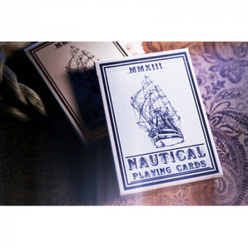 Nautical Anchor Back Deck - Blue