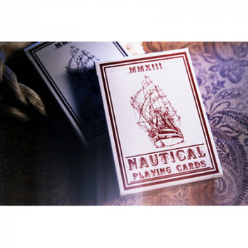 Nautical Anchor Back Deck - Red