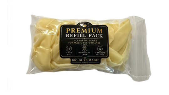 Preview: Needle Through Balloon Refill Pack (12 Count) by Big Guy's Magic