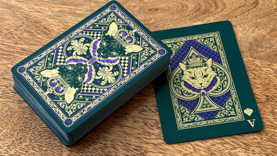 Preview: Neko Royal Green - Pokerdeck